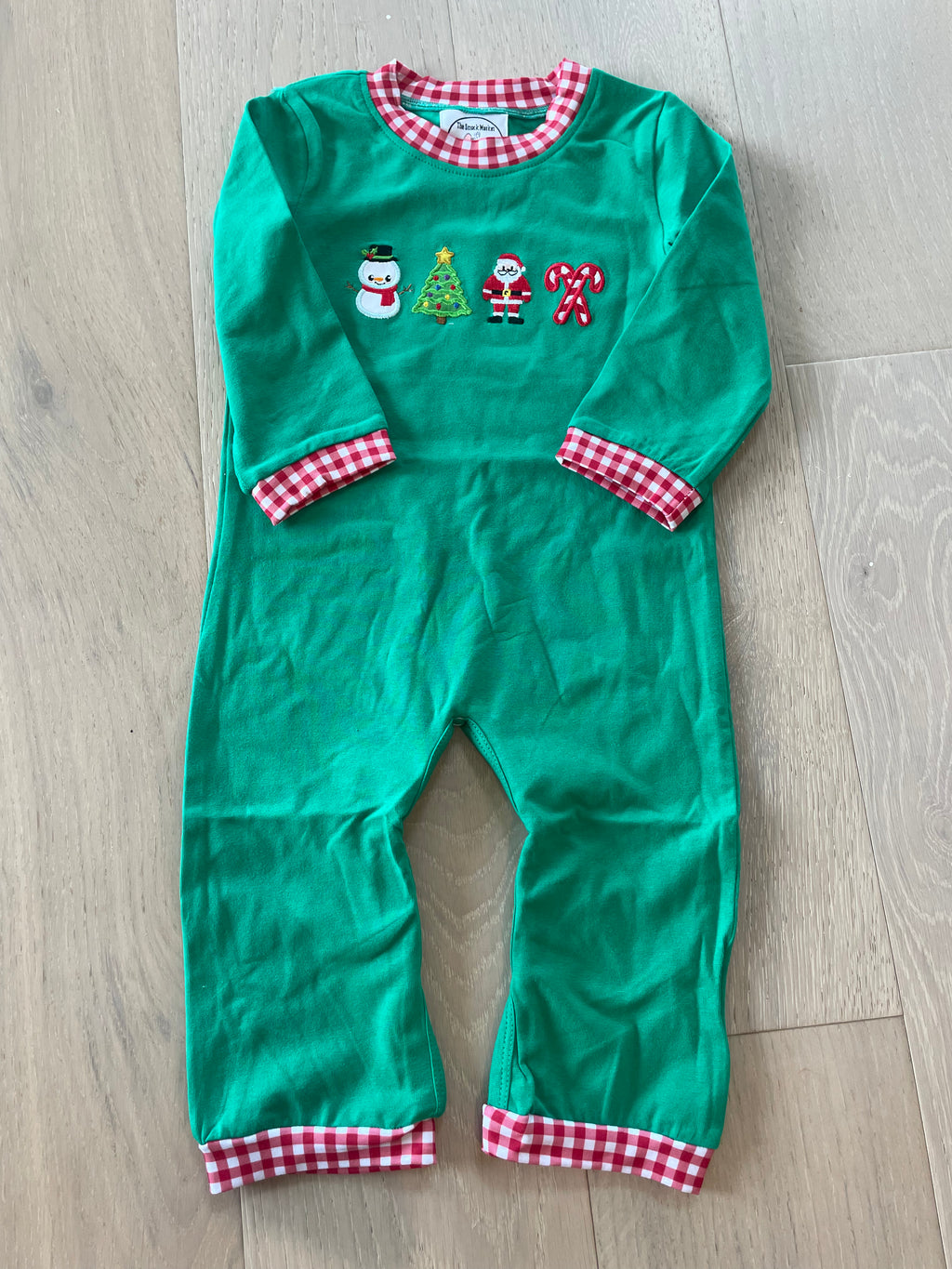 Christmas favorites boys romper